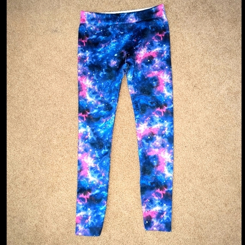 Galaxy Print Leggings